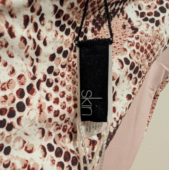 Skin The Alina Snake-print Mid-rise Bikini Briefs Animal Print Medium - Picture 7 of 7